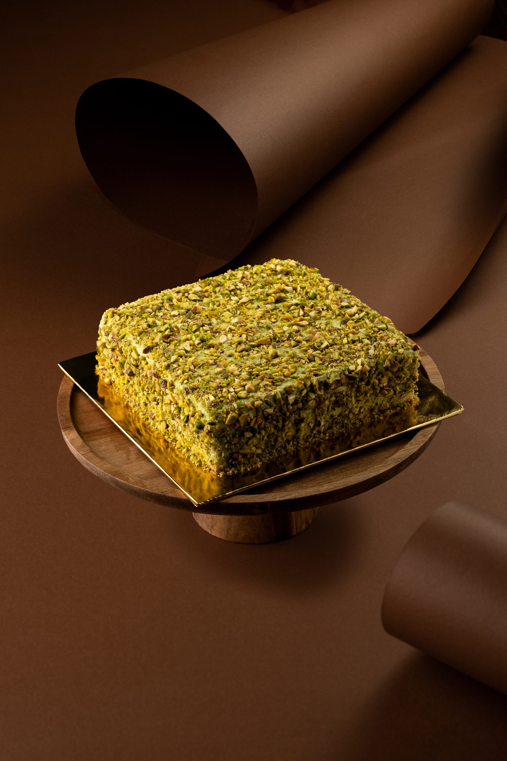 Pistachio Praliné Cake