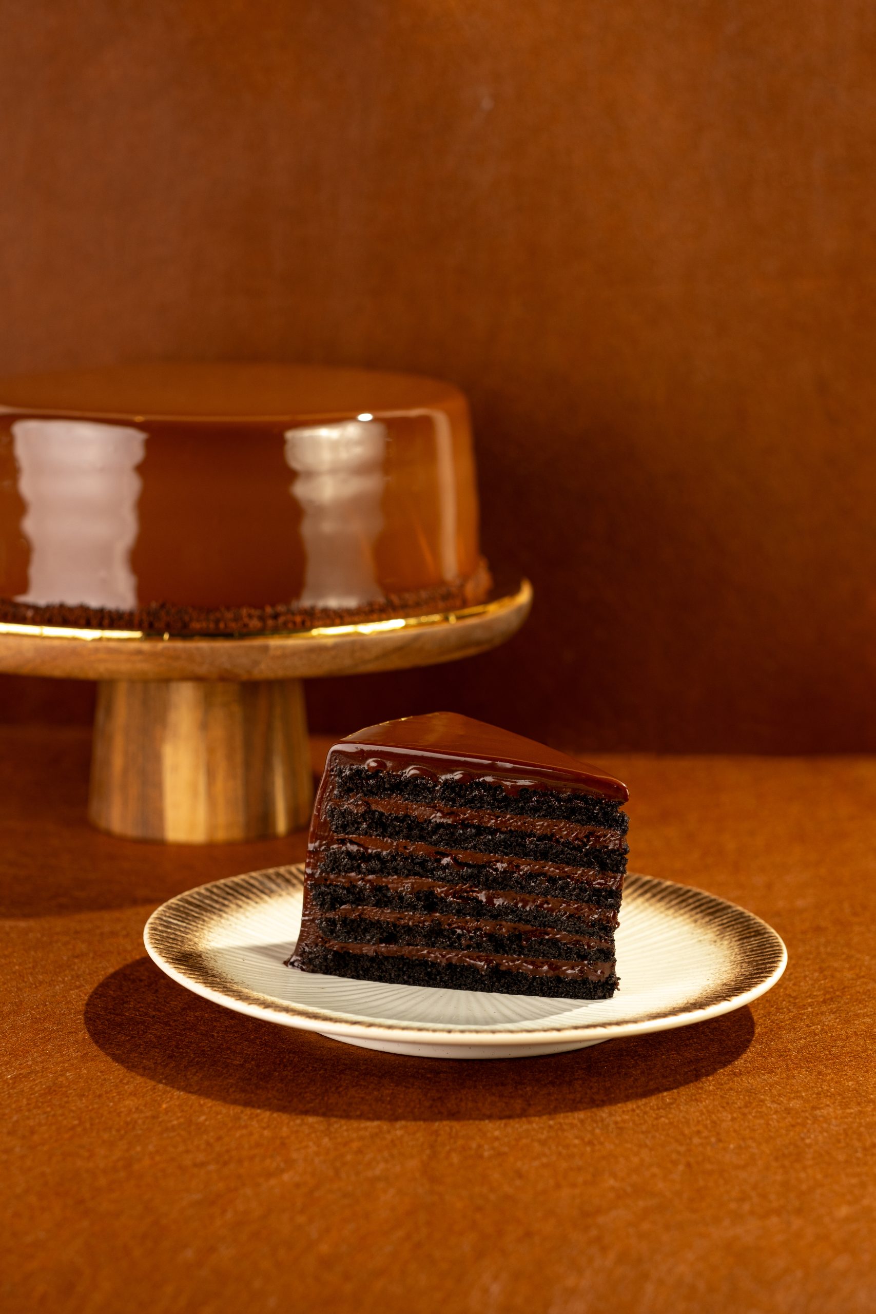 Midnight Cake Slice